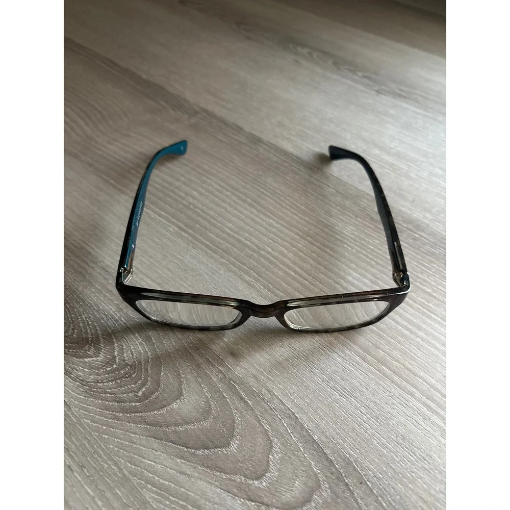 M+ Readers Colleen Tort Reading FRAMES Tortoiseshell‎ Teal Rectangular Grandma